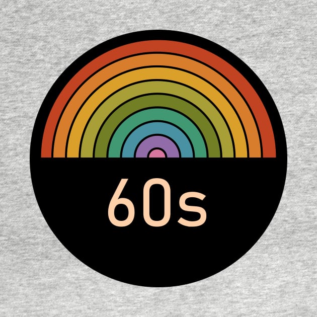 Retro rainbow 60s by YellowParty